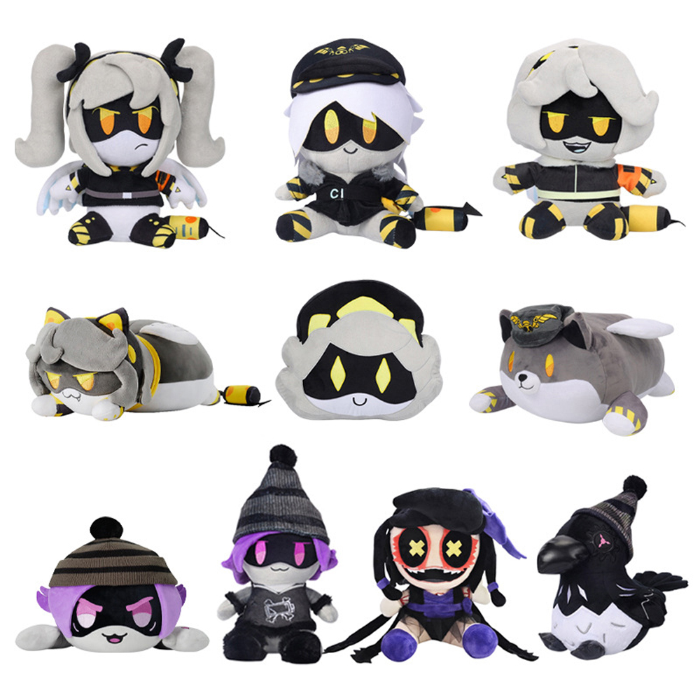 Inorganic Little Girl Doll Sleeping Cat Dumpling Cute Crow Plush Toy