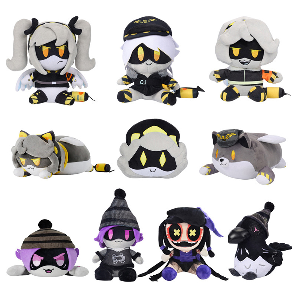 Inorganic Little Girl Doll Sleeping Cat Dumpling Cute Crow Plush Toy