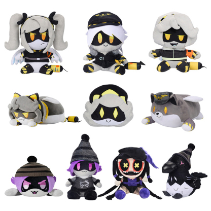 Inorganic Little Girl Doll Sleeping Cat Dumpling Cute Crow Plush Toy