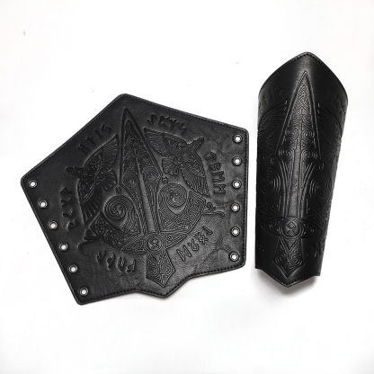 Medieval retro embossed wristband COSPLAY stage props knight handguard