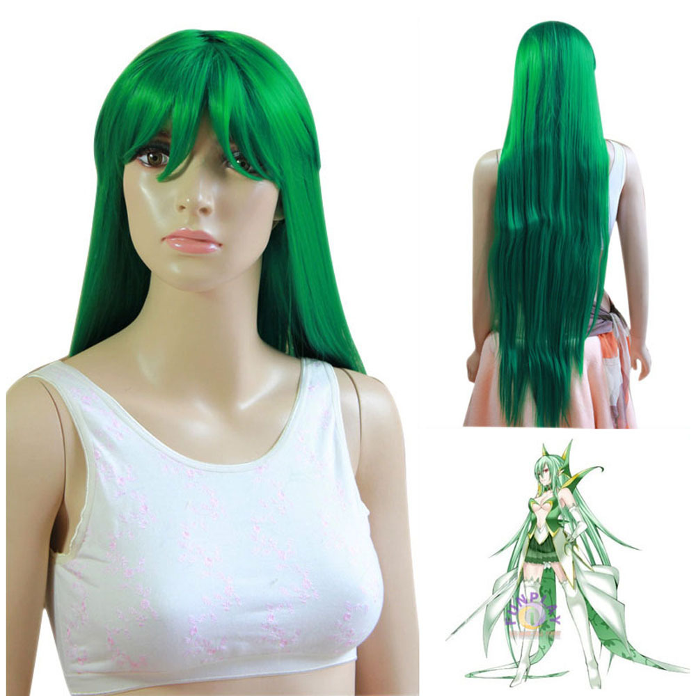 Naruto Fantasy VII Pokémon Serperior Cosplay Costume Wig Party Hair