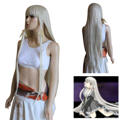 Vocaloid Zatsune Miku Dark Cosplay Costume Wig Party Hair