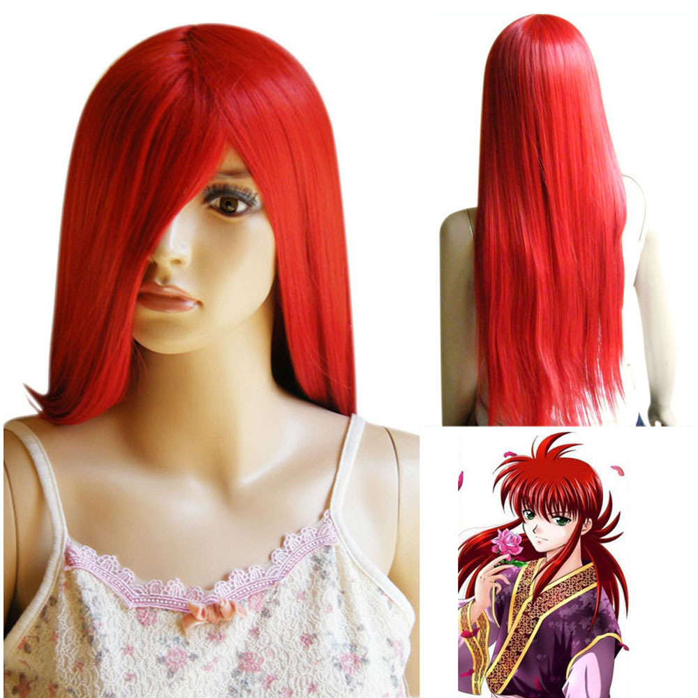 Vocaloid Zatsune Miku Dark Cosplay Costume Wig Party Hair