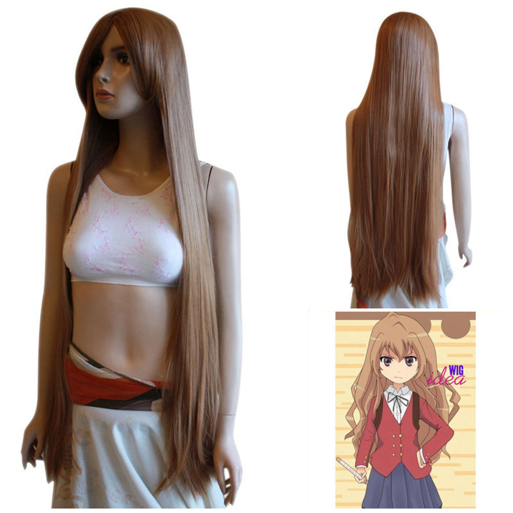 Vocaloid Zatsune Miku Dark Cosplay Costume Wig Party Hair