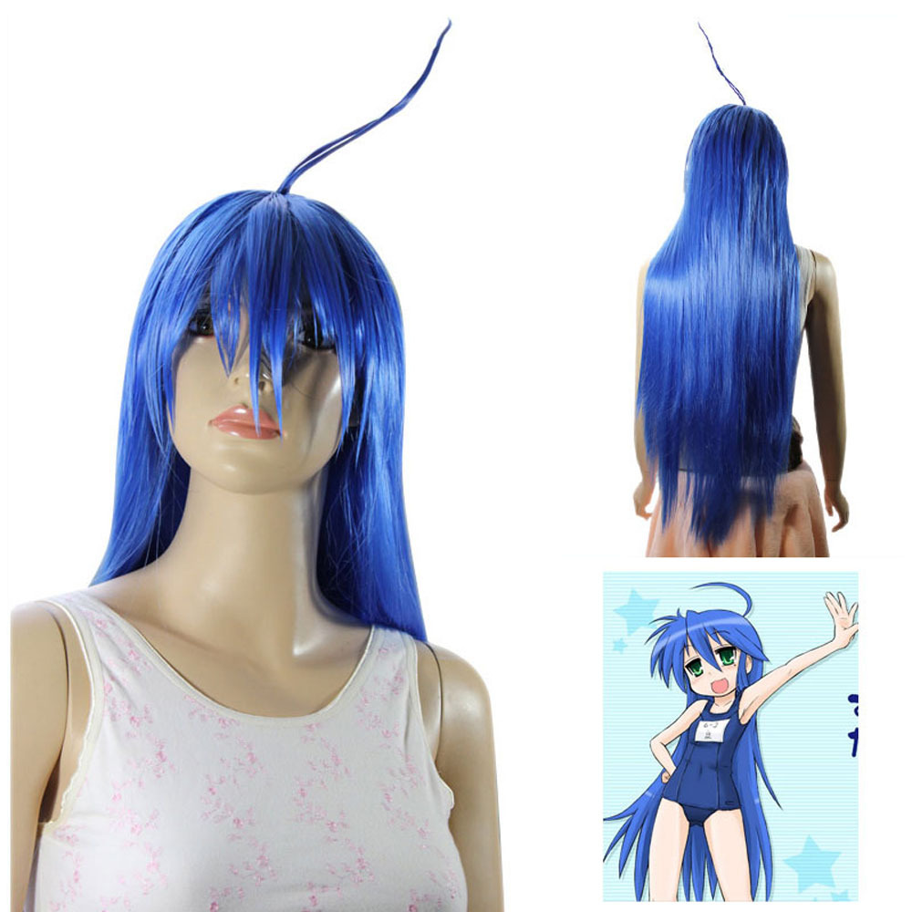 Vocaloid Zatsune Miku Dark Cosplay Costume Wig Party Hair