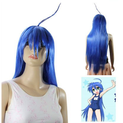 Vocaloid Zatsune Miku Dark Cosplay Costume Wig Party Hair