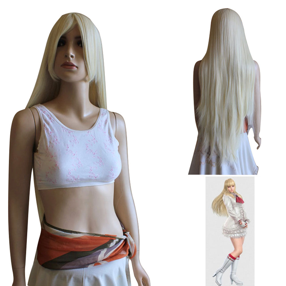 Vocaloid Zatsune Miku Dark Cosplay Costume Wig Party Hair