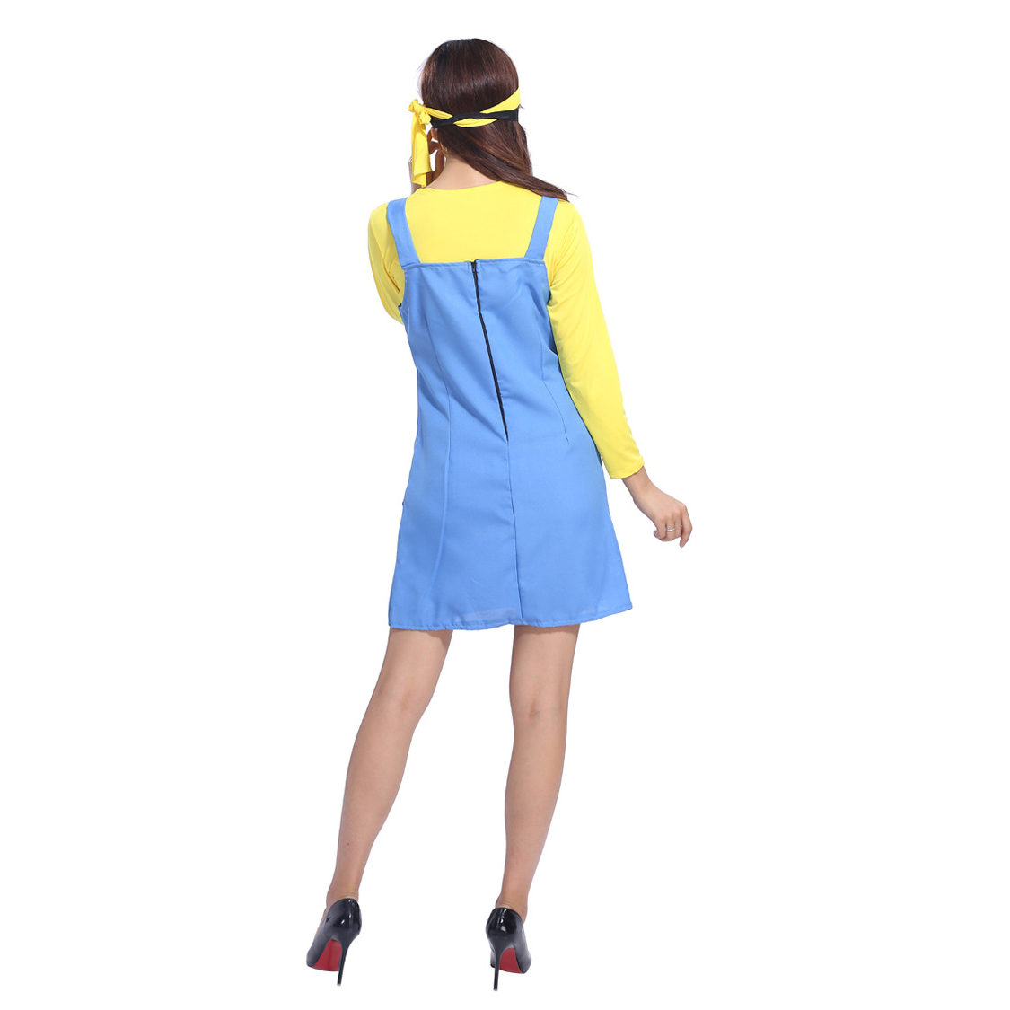 Despicable Me Costumes for Adults Minions Cosplay Cartoon Women Men Couples Halloween