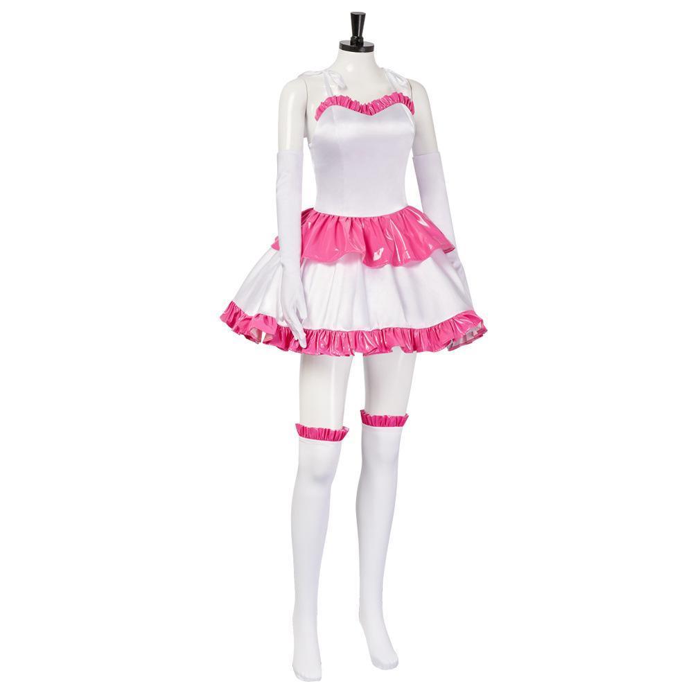 70s Perfect Blue Mima Kirigoe Cosplay Costume Red and Pink Dresses for Women