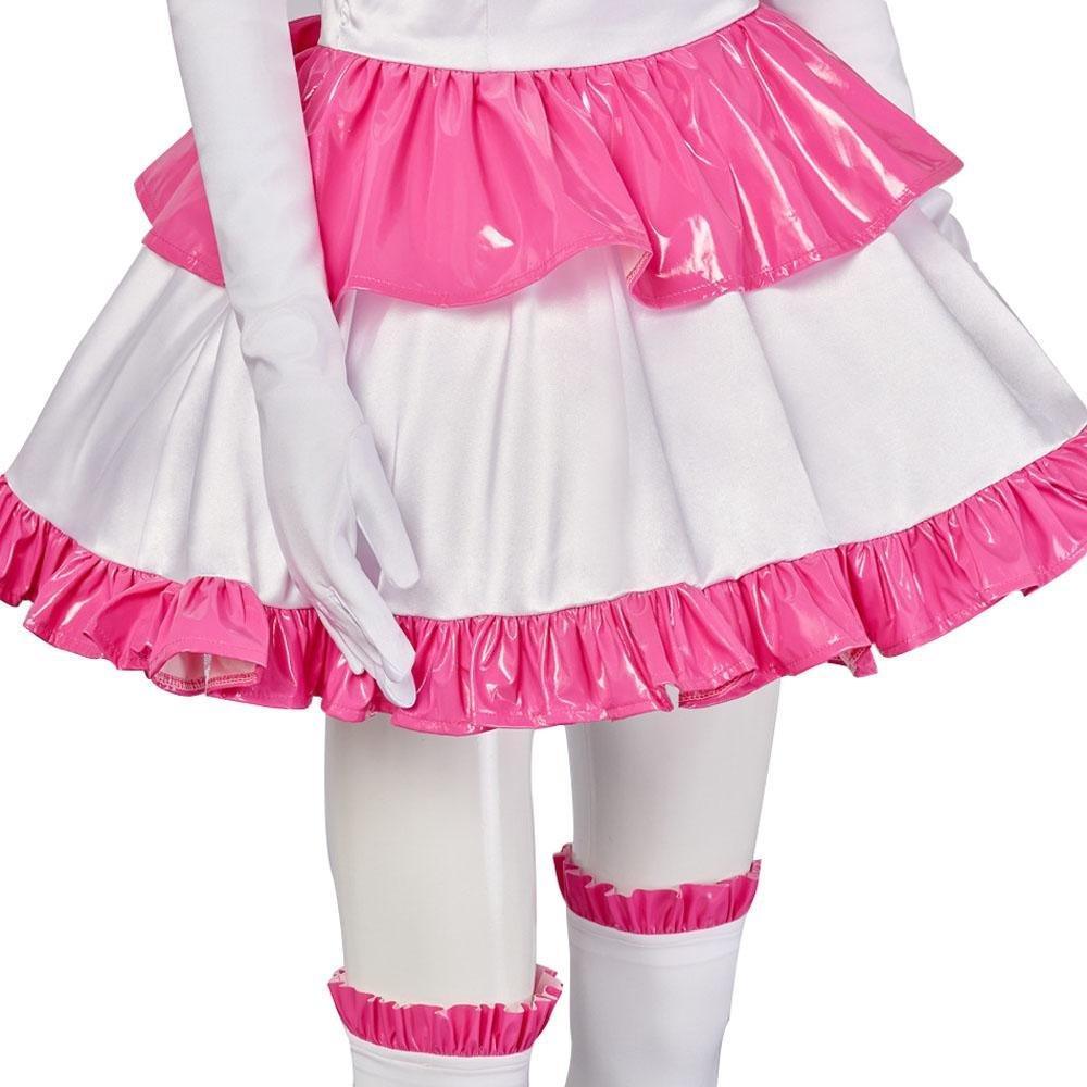 70s Perfect Blue Mima Kirigoe Cosplay Costume Red and Pink Dresses for Women