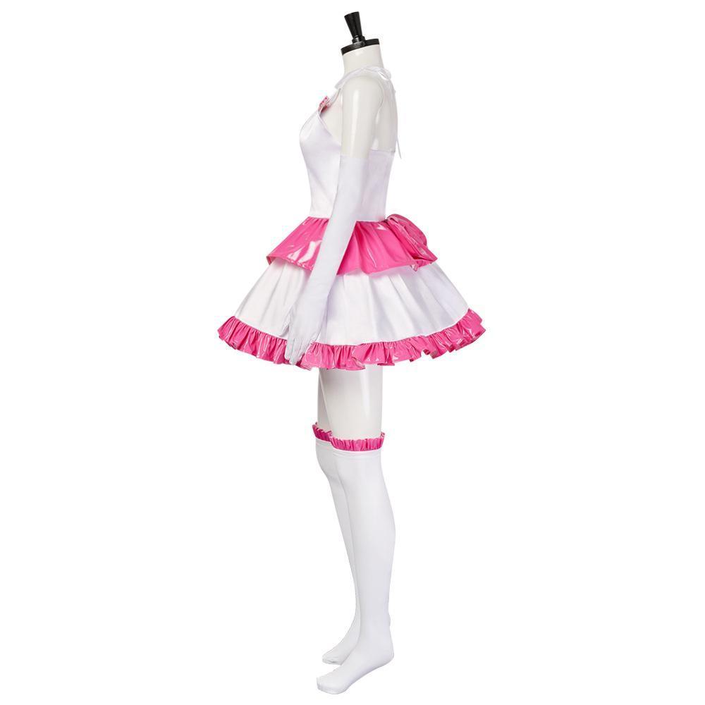 70s Perfect Blue Mima Kirigoe Cosplay Costume Red and Pink Dresses for Women