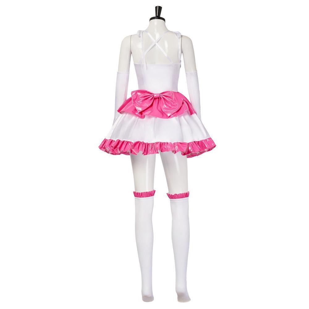 70s Perfect Blue Mima Kirigoe Cosplay Costume Red and Pink Dresses for Women