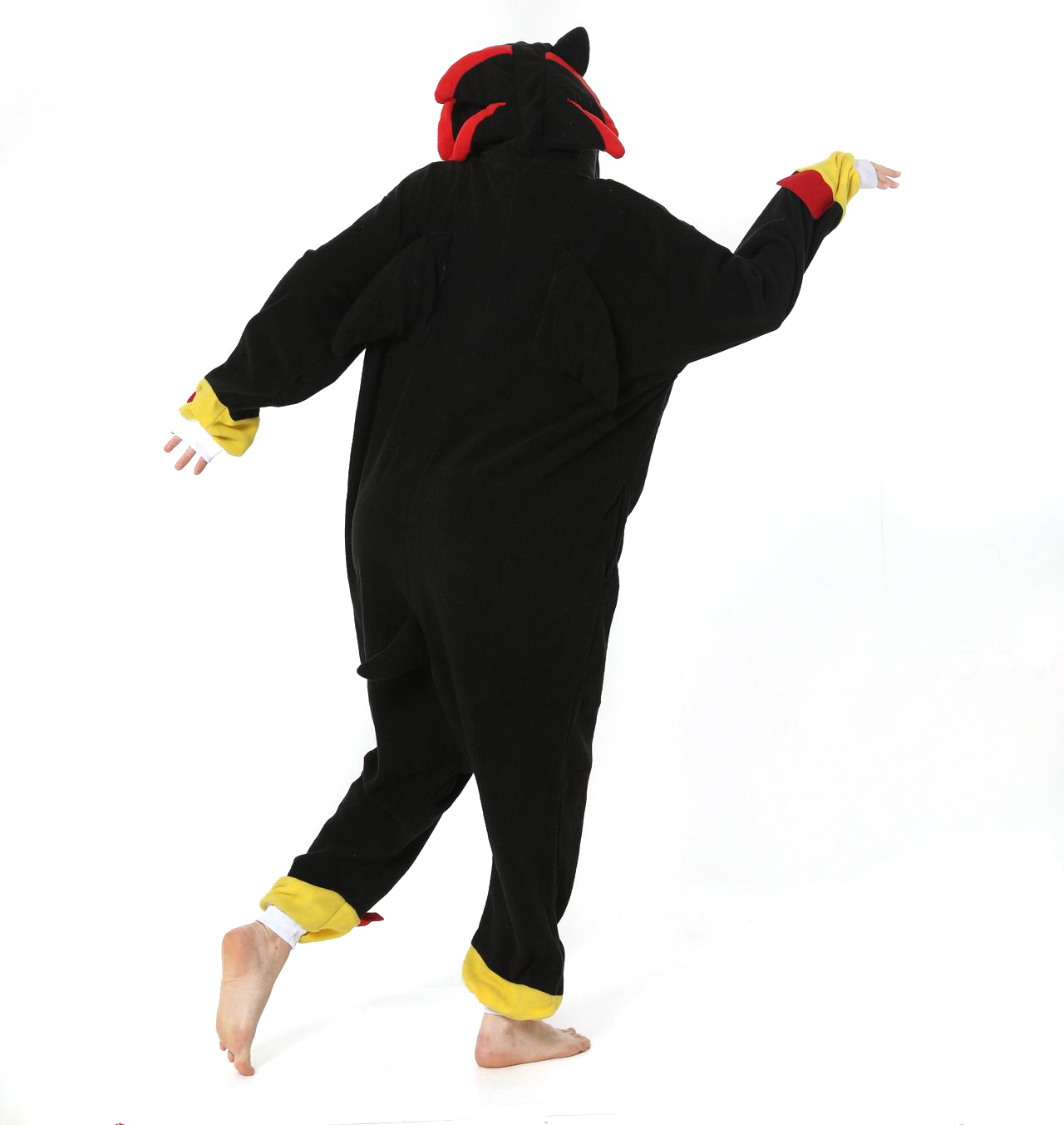 Shadow the Hedgehog kigurumi onesies anime pajamas Costume