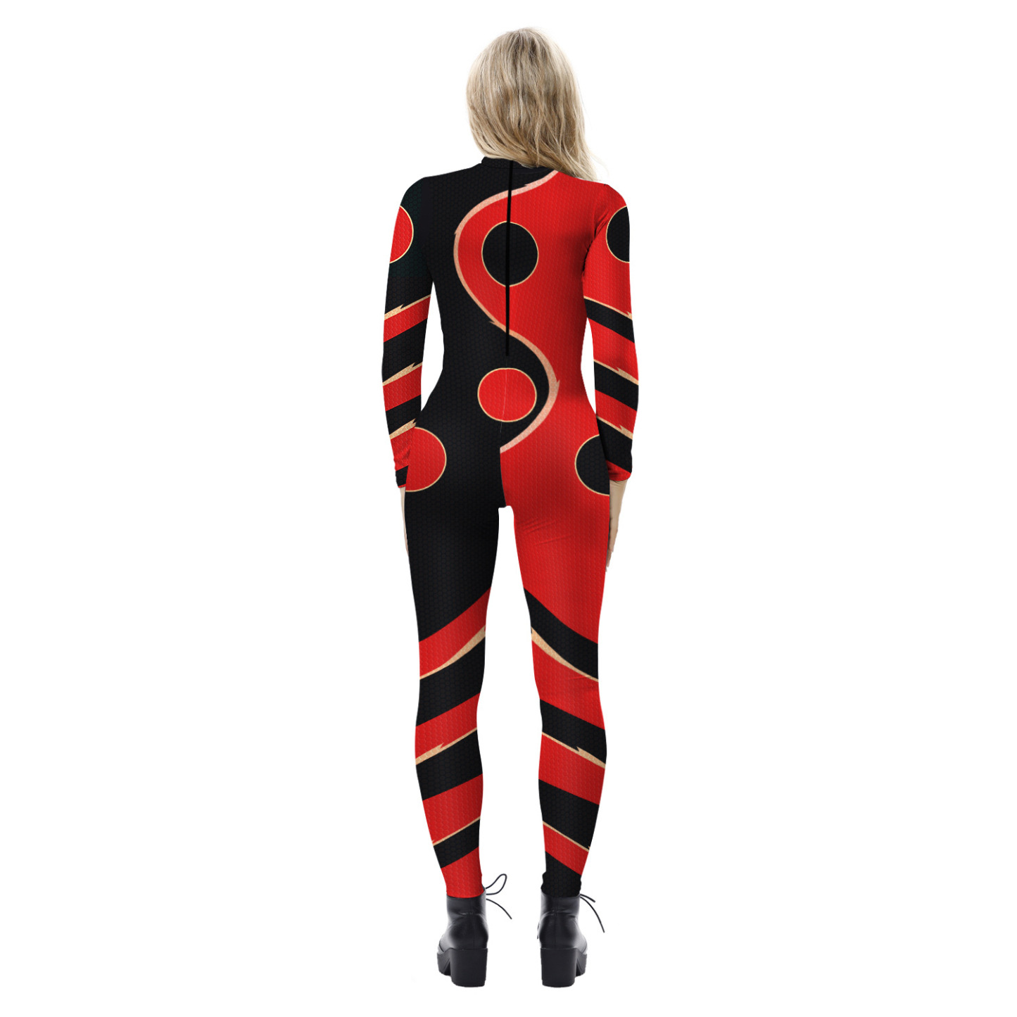 Miraculous Ladybug Movie Jumpsuit Halloween Party Cosplay Costume for Adult