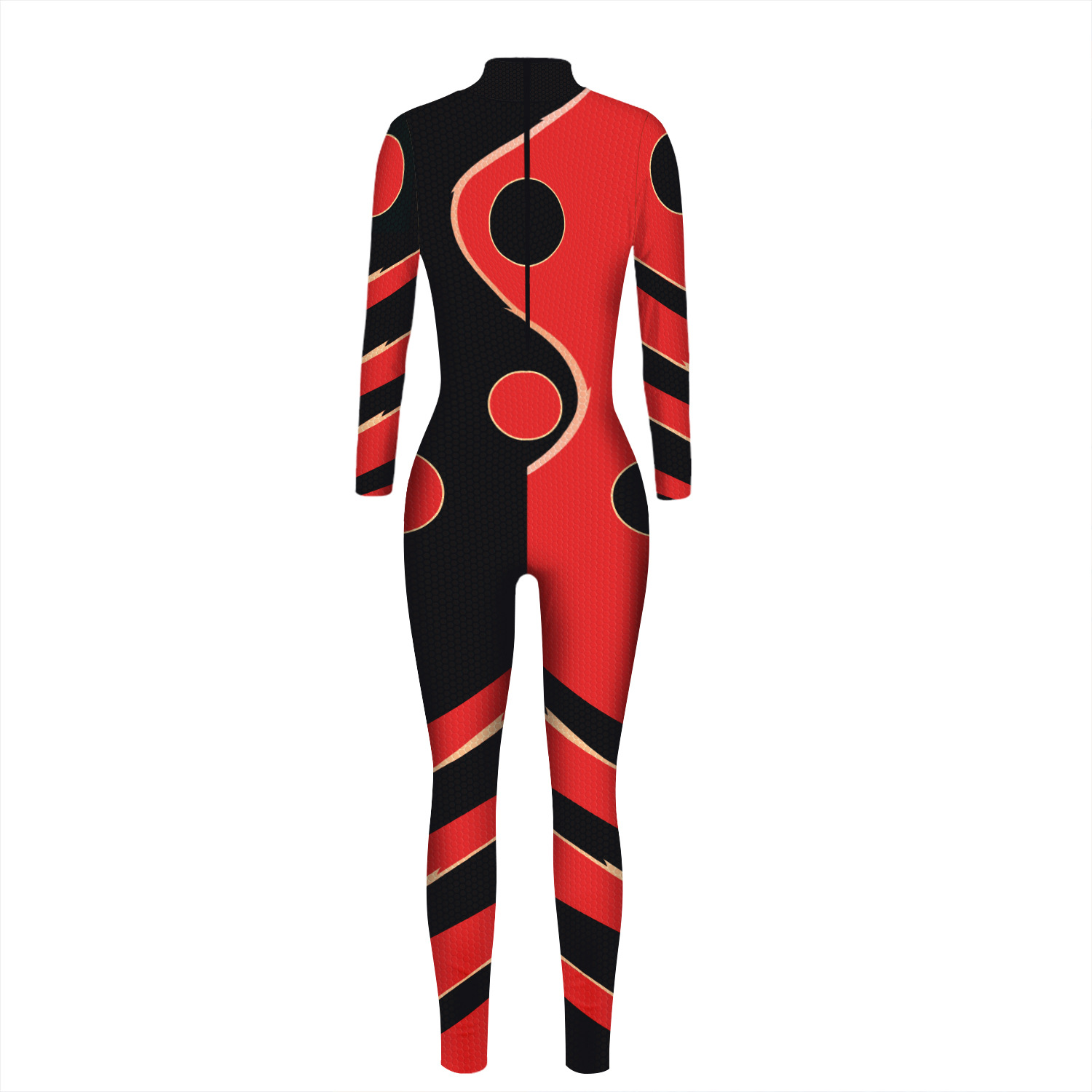 Miraculous Ladybug Movie Jumpsuit Halloween Party Cosplay Costume for Adult