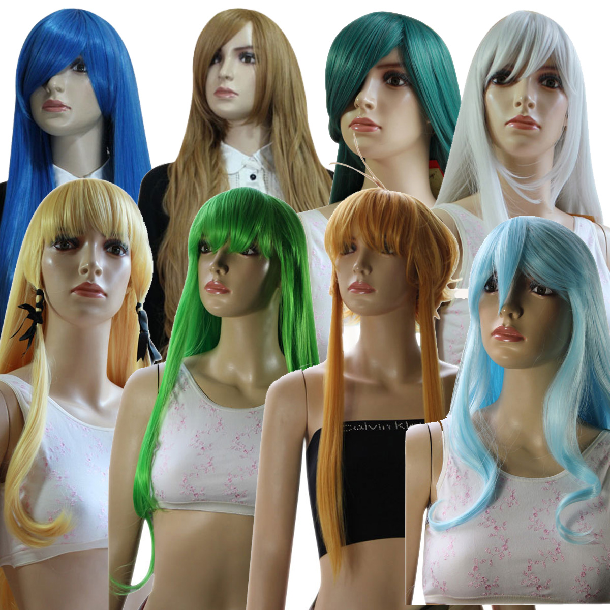 Vocaloid Tsubasa Sakura Kagura Kamui cosplay costume fashion wig Party hair