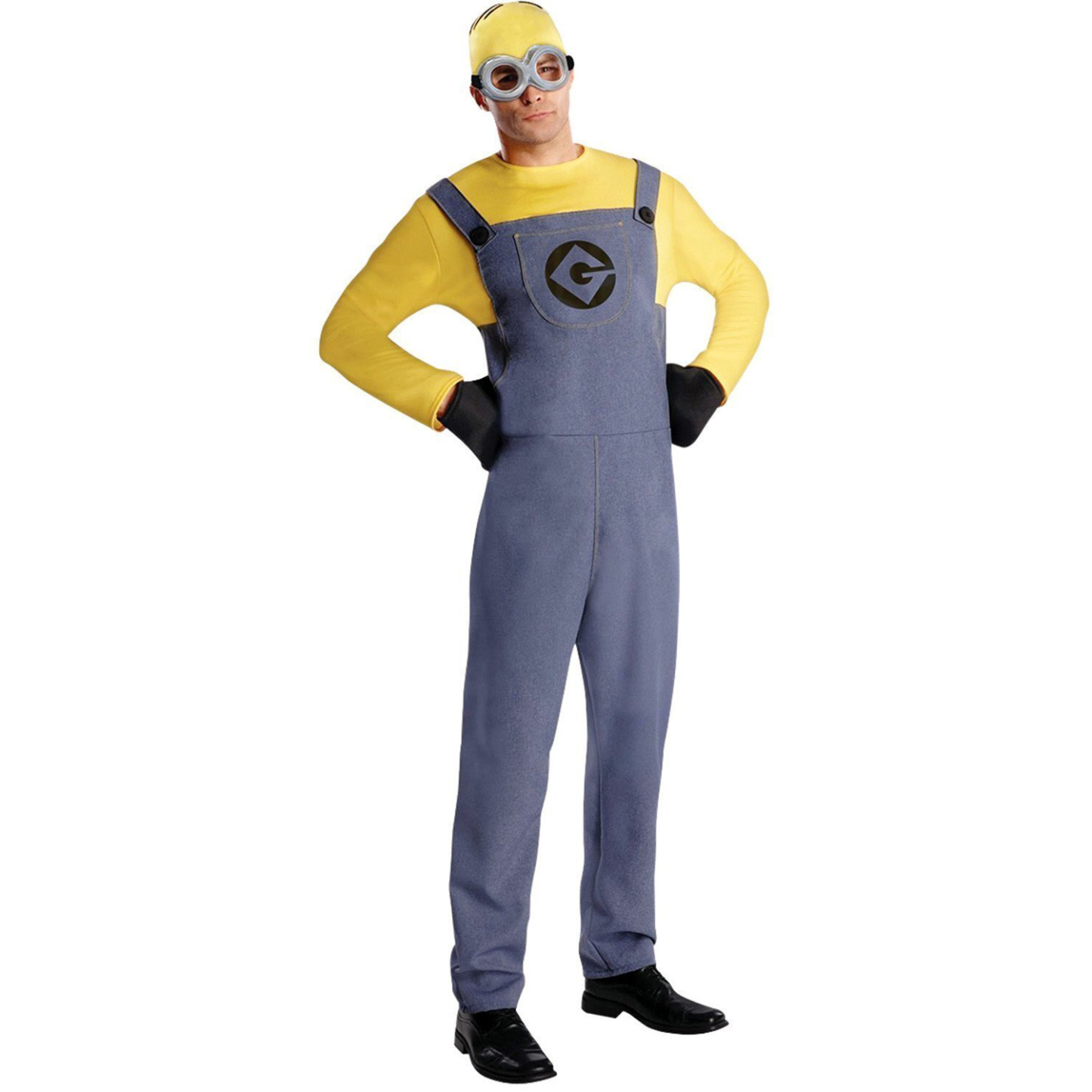 Despicable Me Costumes for Adults Minions Cosplay Cartoon Women Men Couples Halloween-Azurebuy