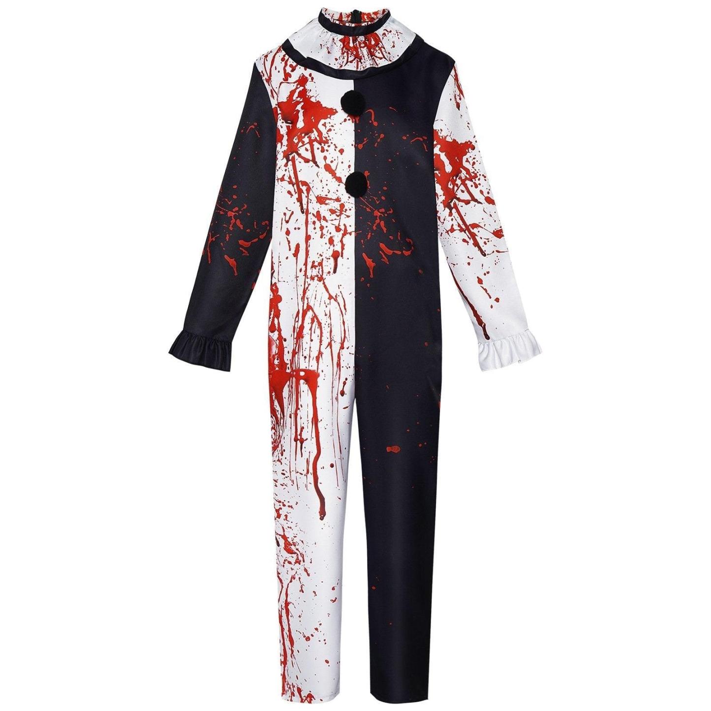 Adult Bloody Art the Clown Costume Terrifier Women Mens