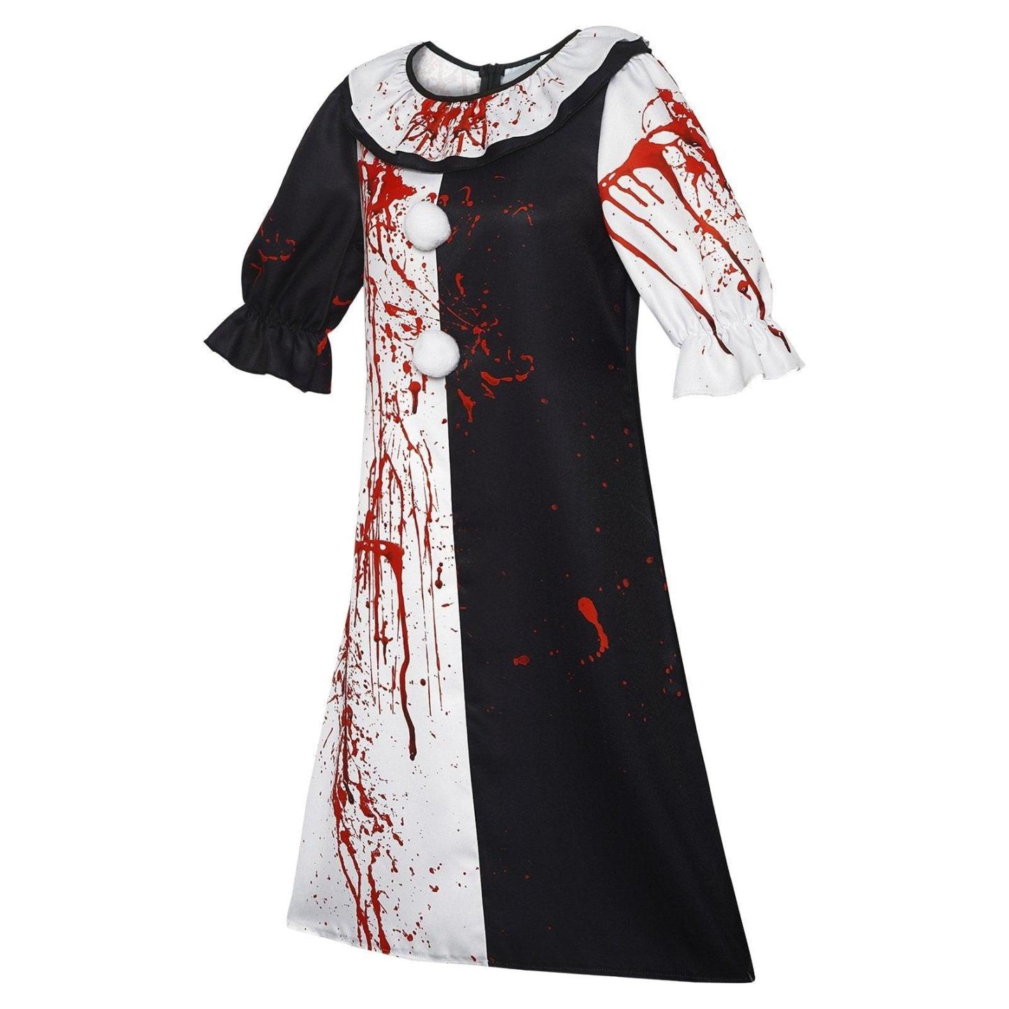 Adult Bloody Art the Clown Costume Terrifier Women Mens