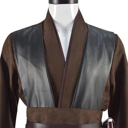Anakin Skywalker Obi-Wan Costume Cloak Cosplay Halloween Suit