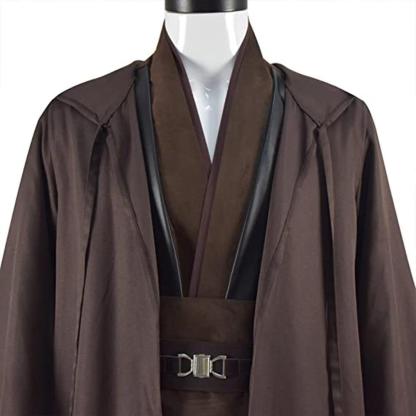 Anakin Skywalker Obi-Wan Costume Cloak Cosplay Halloween Suit