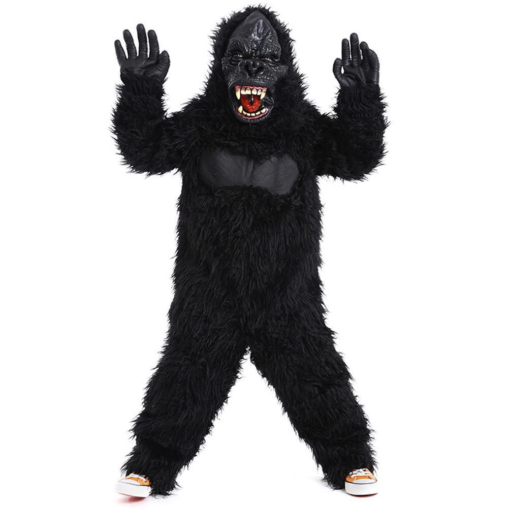 King Kong Suffed Gorilla Costume Animal party play for Kids