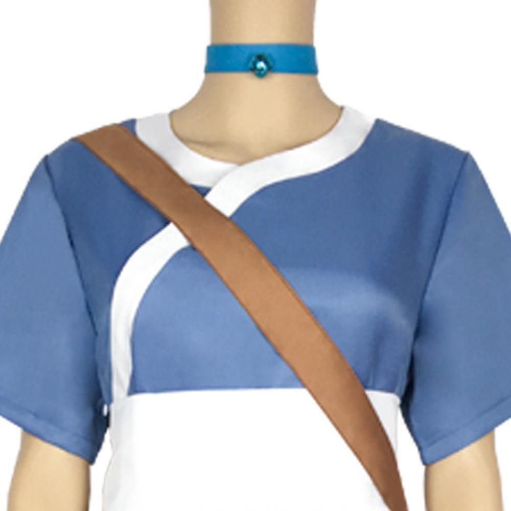 Anime Katara Avatar The Last Airbender Costume Party Cosplay Carnival Full Set
