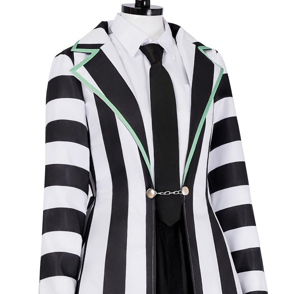 Beetlejuice Adult Kids Blazer Dress Costume For Girl Women