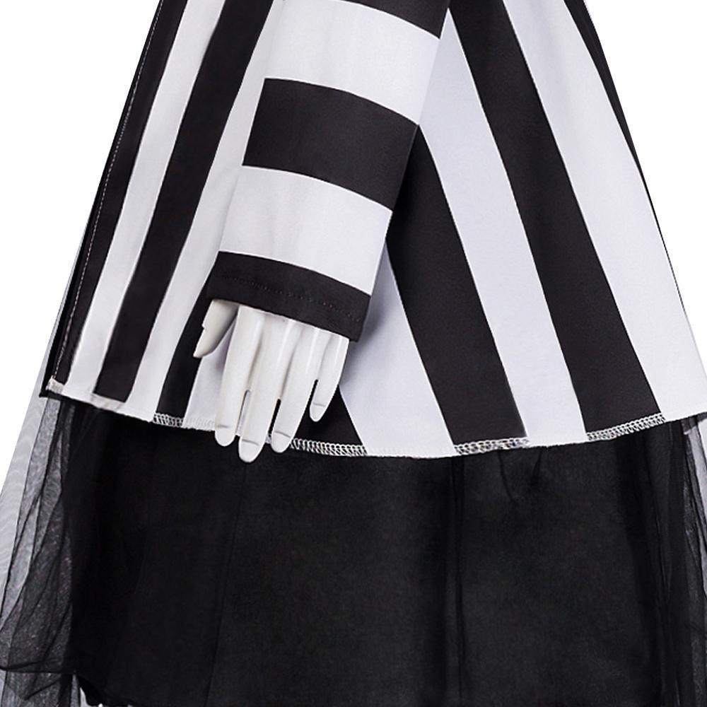 Beetlejuice Adult Kids Blazer Dress Costume For Girl Women