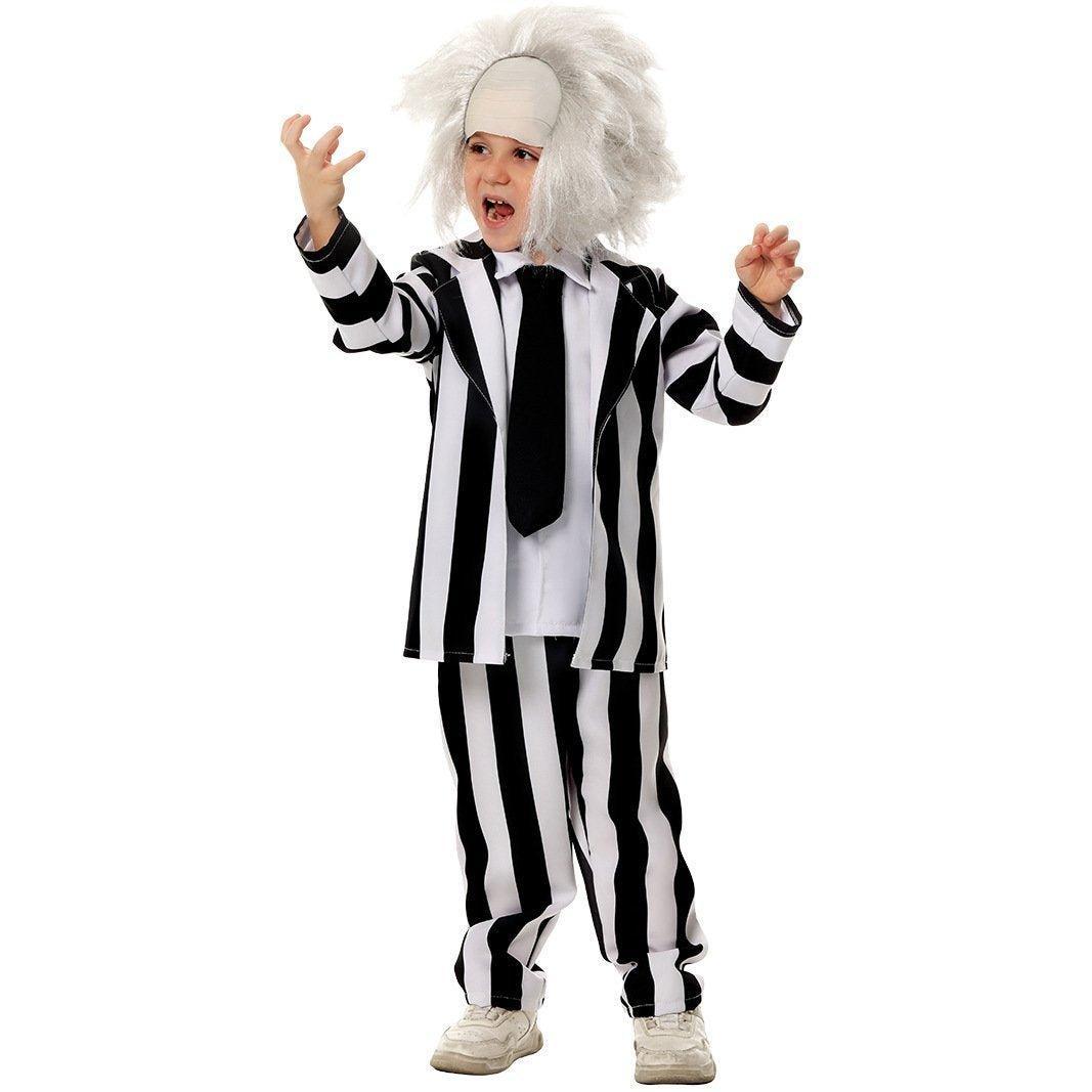 Beetlejuice Family Cosplay Costume Halloween Matching Outfits for Kids