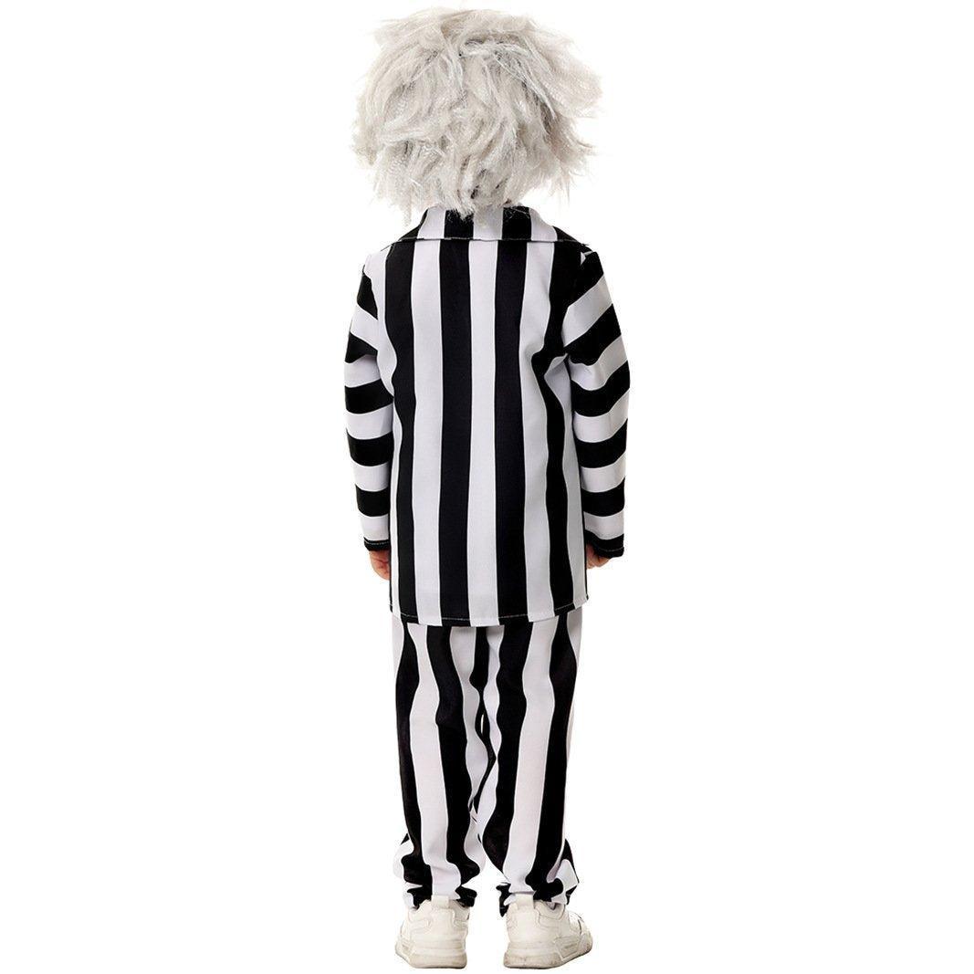 Beetlejuice Family Cosplay Costume Halloween Matching Outfits for Kids