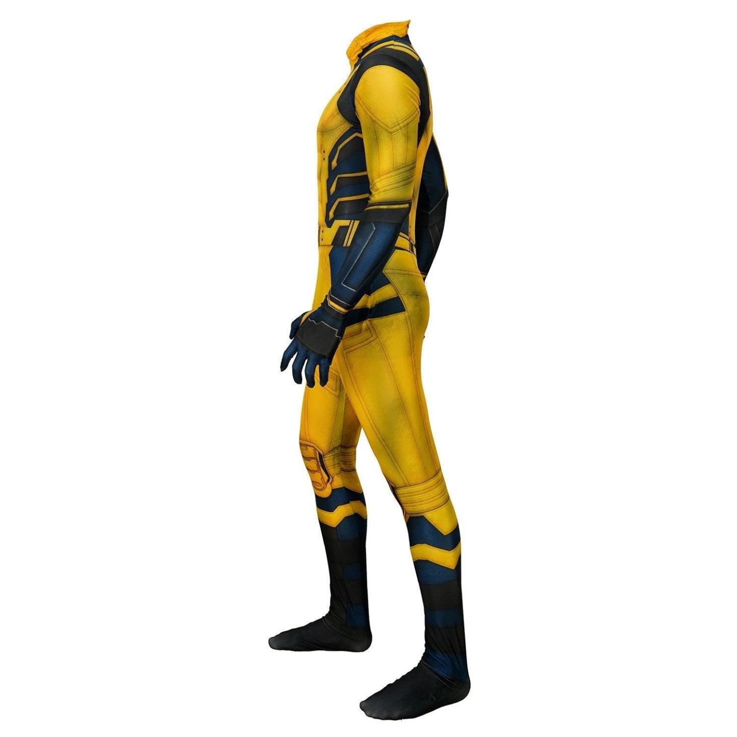 Deadpool 3 Wolverine Logan James Howlett Cosplay Jumpsuit Costume for Adults & Kids