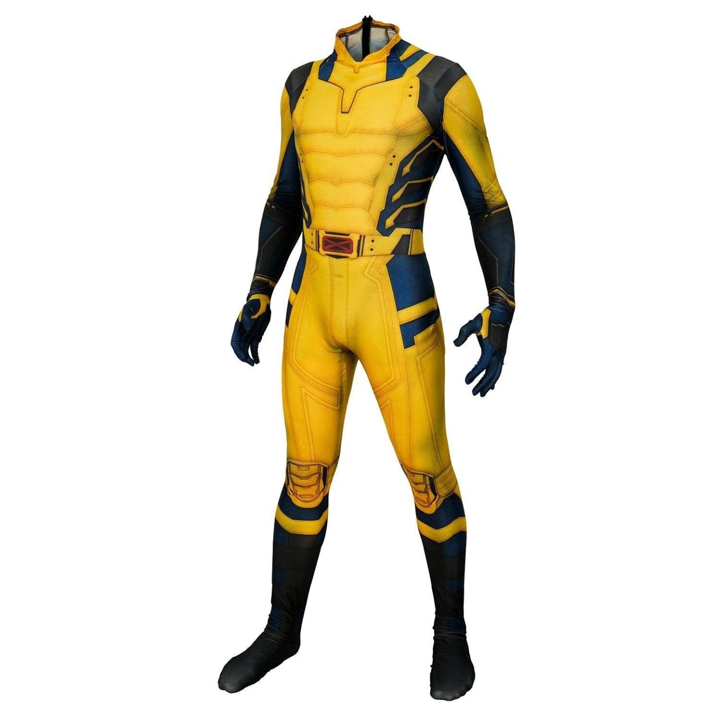 Deadpool 3 Wolverine Logan James Howlett Cosplay Jumpsuit Costume for Adults & Kids