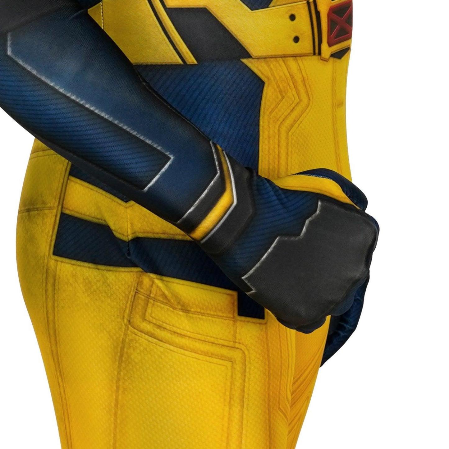 Deadpool 3 Wolverine Logan James Howlett Cosplay Jumpsuit Costume for Adults & Kids