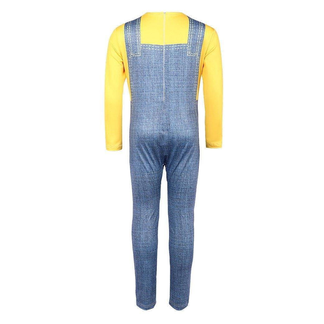 Despicable Me Minion Costume Cosplay Masquerade Party Halloween Full Set