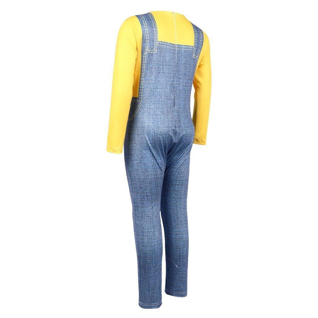 Despicable Me Minion Costume Cosplay Masquerade Party Halloween Full Set