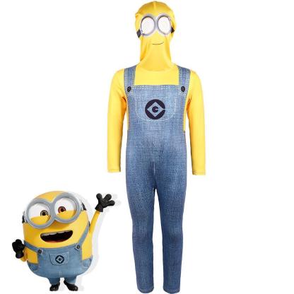 Despicable Me Minion Costume Cosplay Masquerade Party Halloween Full Set