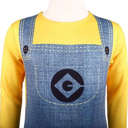 Despicable Me Minion Costume Cosplay Masquerade Party Halloween Full Set