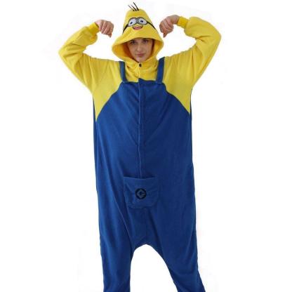 Despicable Me Minions Group Onesies Costume kigurumi Onesies Party For Adult
