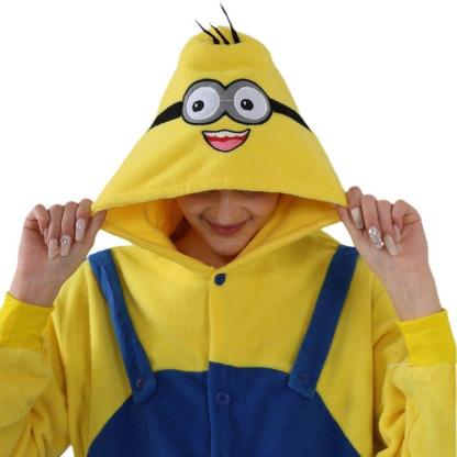 Despicable Me Minions Group Onesies Costume kigurumi Onesies Party For Adult
