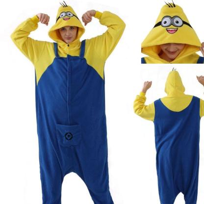 Despicable Me Minions Group Onesies Costume kigurumi Onesies Party For Adult