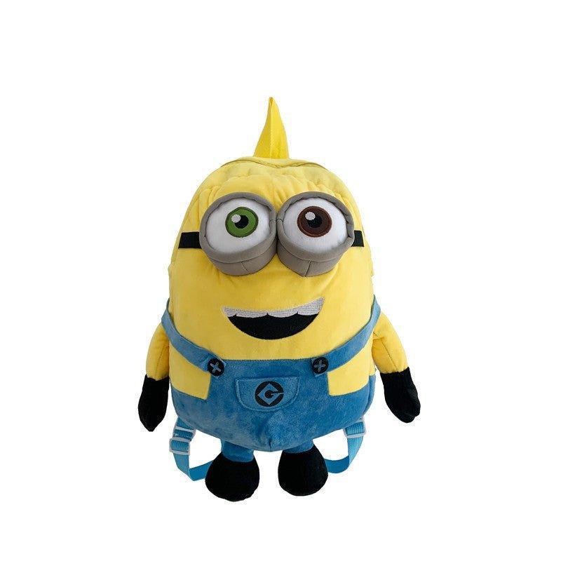 Despicable Me Minions Plush school bag large capacity student cartoon backpack