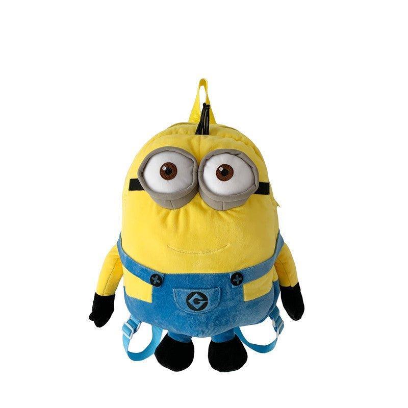 Despicable Me Minions Plush school bag large capacity student cartoon backpack