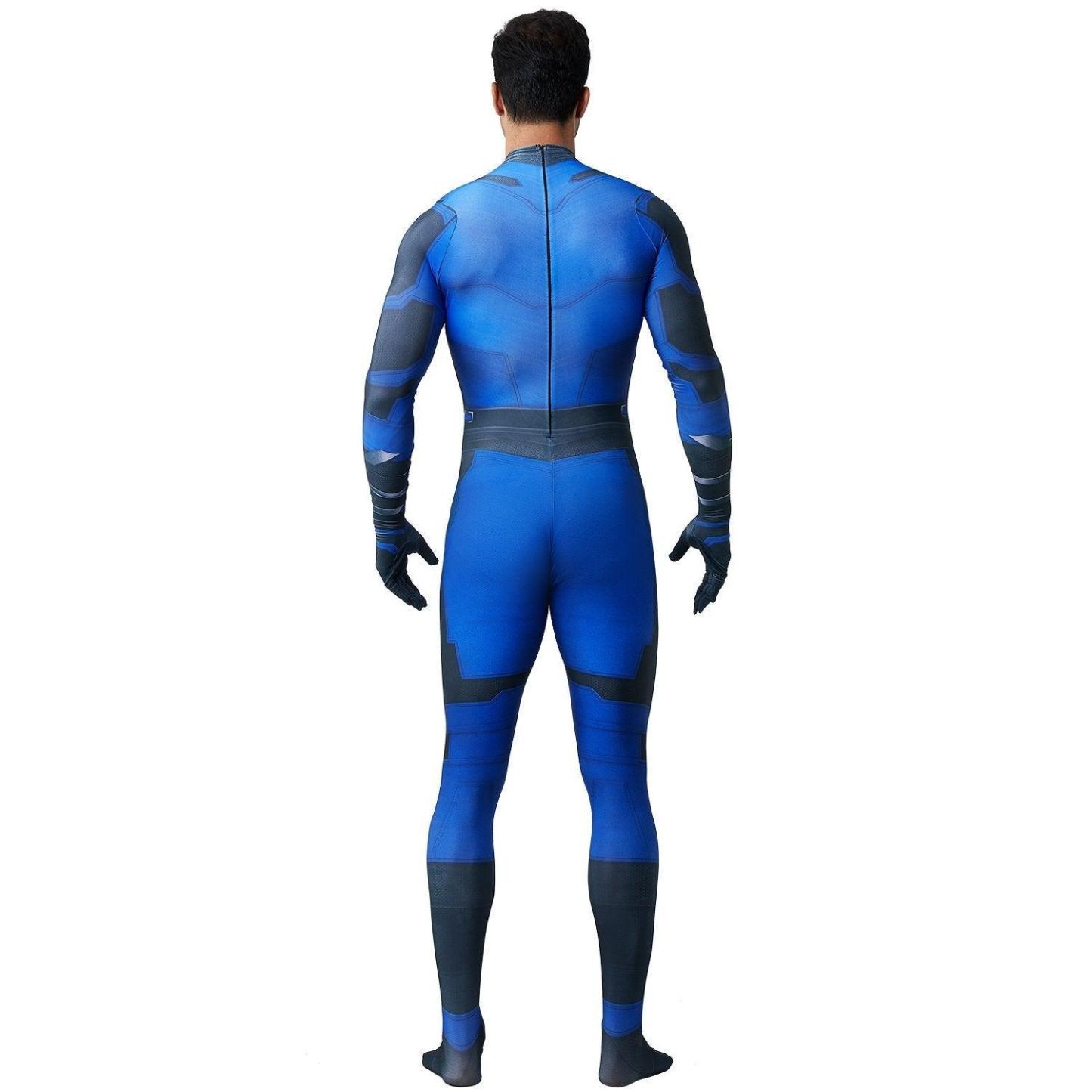 Fantastic Four Mr. Fantastic Reed Richards Costume Zentai Suit Cosplay for Adults and Kids