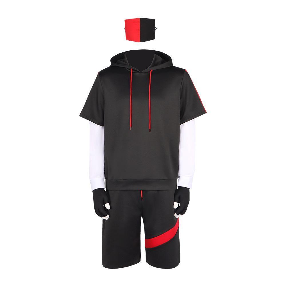Fortnite Ikonik Bundle Game Adult Party Costume Cosplay Outfits Carnival Suit
