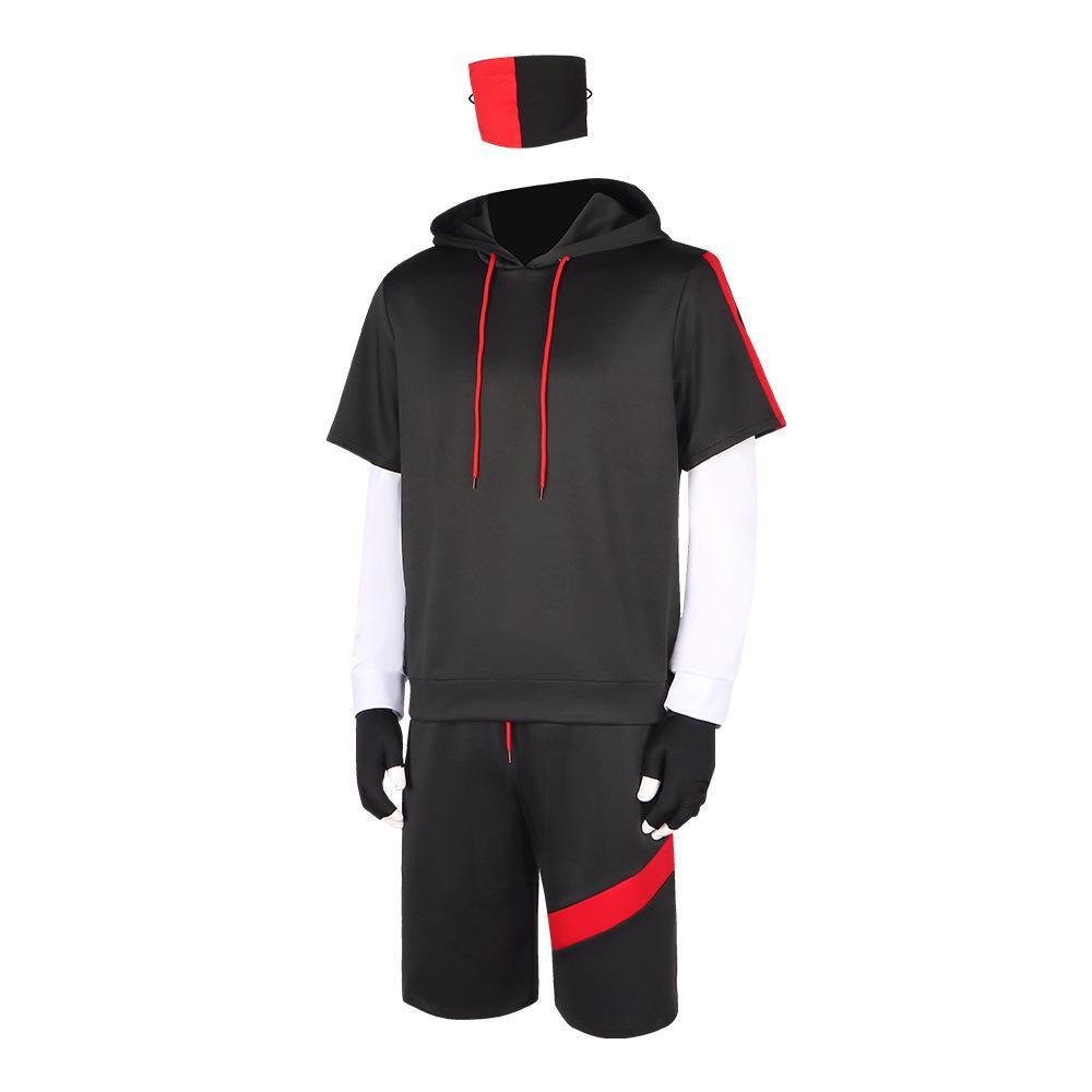 Fortnite Ikonik Bundle Game Adult Party Costume Cosplay Outfits Carnival Suit