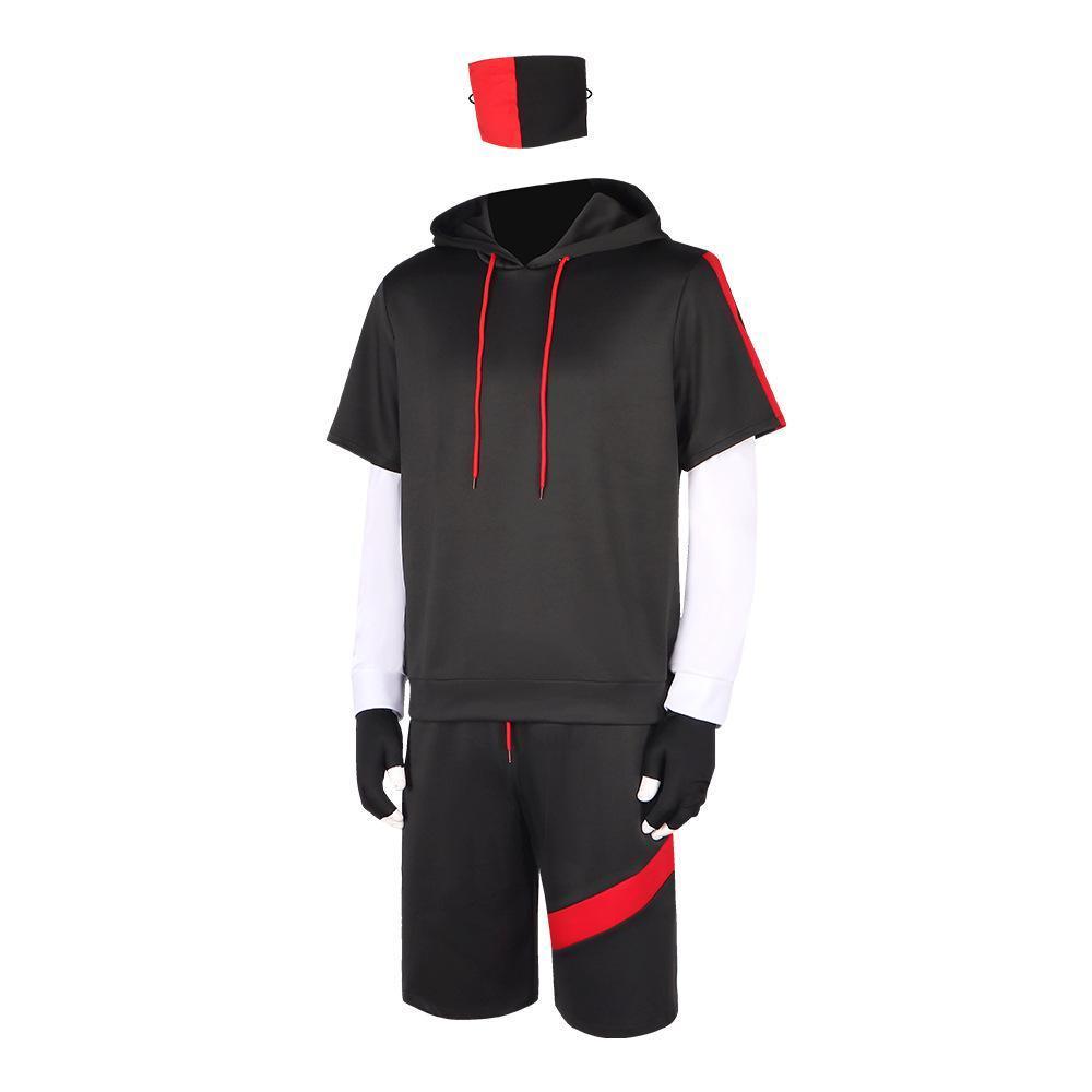 Fortnite Ikonik Bundle Game Adult Party Costume Cosplay Outfits Carnival Suit