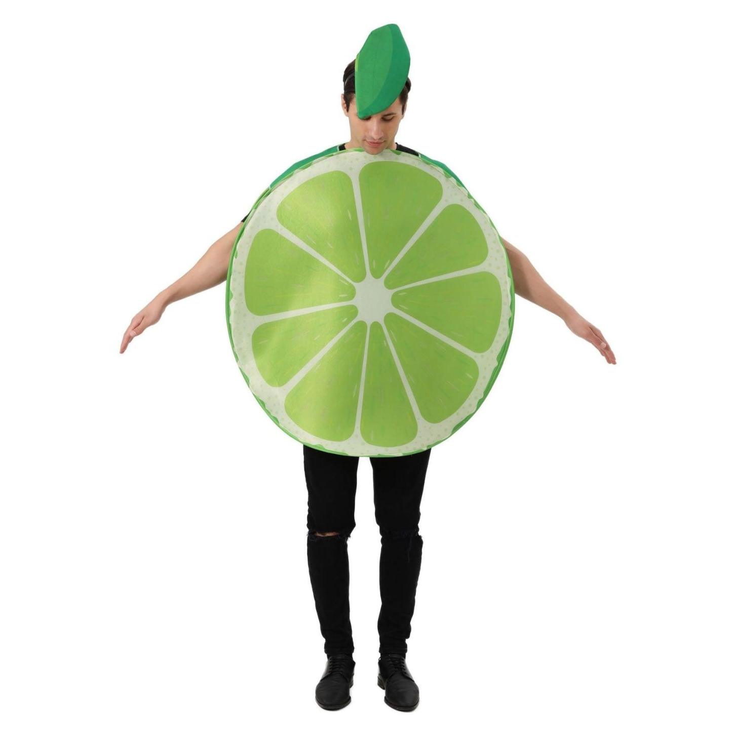 Fruit lime Costume Outfits Party Carnival Halloween Cosplay