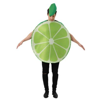 Fruit lime Costume Outfits Party Carnival Halloween Cosplay