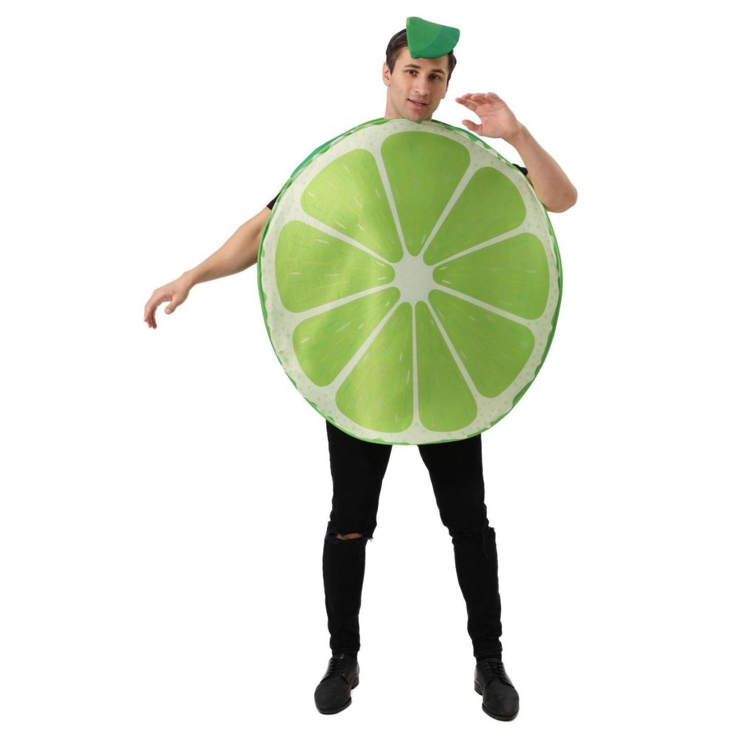 Fruit lime Costume Outfits Party Carnival Halloween Cosplay